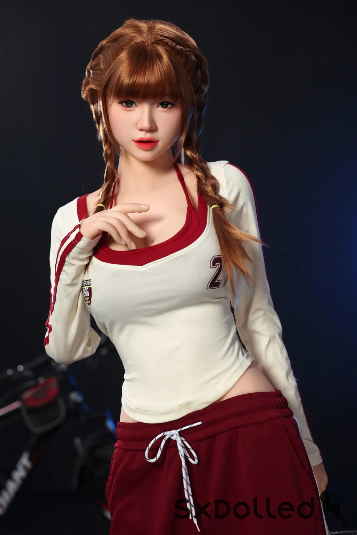 Samira A (H-Cup) (168cm) | Asian Pigtails Sex Doll | Orangein Doll H-Cup / 168cm / Brunette Sex Doll