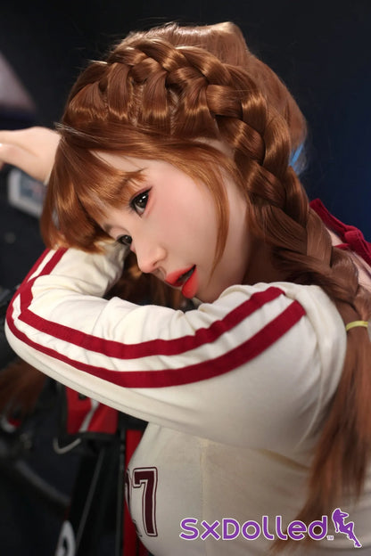 Samira A (H-Cup) (168cm) | Asian Pigtails Sex Doll | Orangein Doll H-Cup / 168cm / Brunette Sex Doll