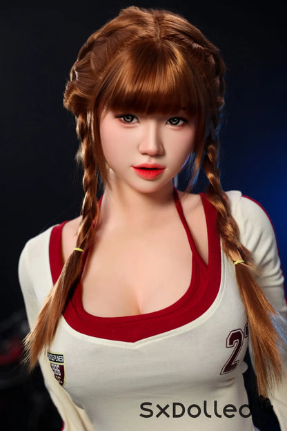 Samira A (H-Cup) (168cm) | Asian Pigtails Sex Doll | Orangein Doll H-Cup / 168cm / Brunette Sex Doll