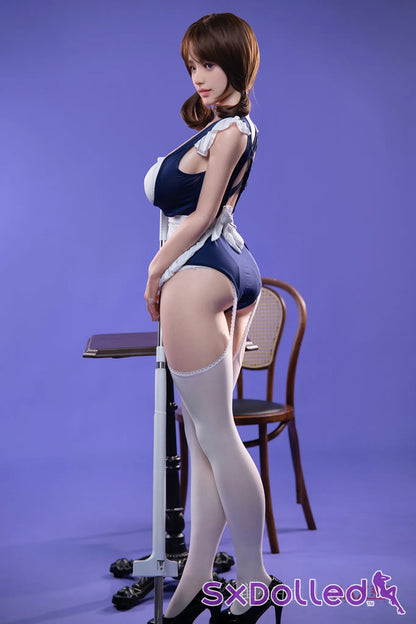 Sanmu (I-Cup) (160cm) | Japanese Maid Sex Doll | Firefly Diary | MAX Series - I-Cup / 160cm / Brunette - Sex Doll