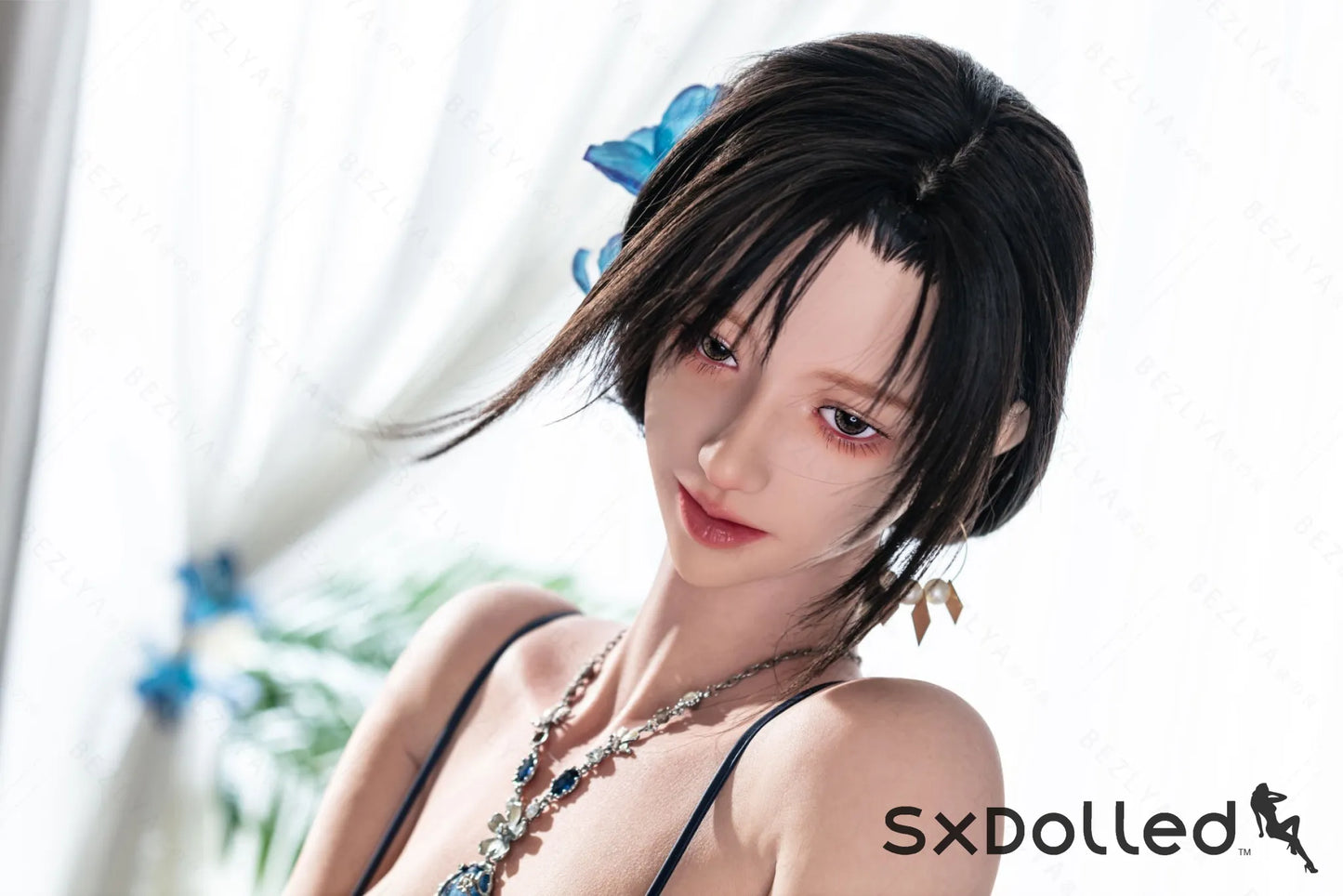 Scarlett D (I Cup) (167cm) | Brunette Pear Asian Sex Doll | Bezlya I Cup / 167cm / Brunette Sex Doll