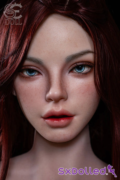 Scarlett Reed.A (H-Cup) (107cm) | Red Head Sex Doll Torso | SE Doll - H-Cup / 107cm / Red - Sex Torso