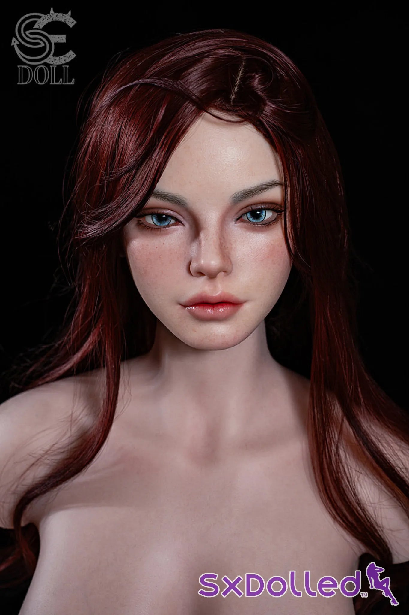 Scarlett Reed.A (H-Cup) (107cm) | Red Head Sex Doll Torso | SE Doll - H-Cup / 107cm / Red - Sex Torso