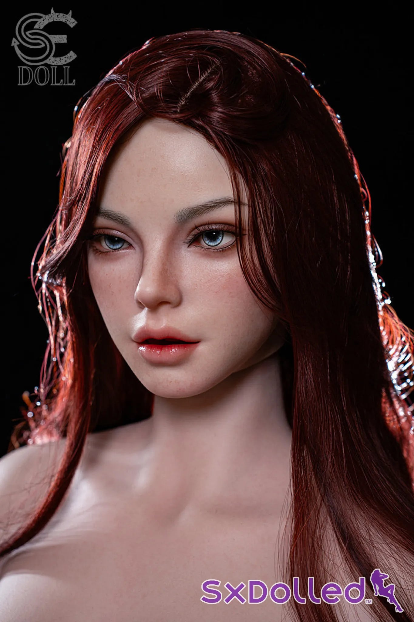 Scarlett Reed.A (H-Cup) (107cm) | Red Head Sex Doll Torso | SE Doll - H-Cup / 107cm / Red - Sex Torso