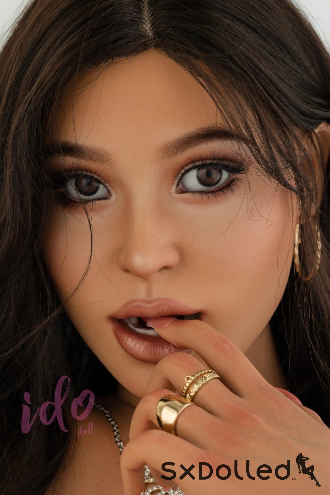 Selena A (D-Cup) (158cm) | Tanned Thick Latina Sex Doll | IDODOLL D-Cup / 158cm / Brunette Sex Doll