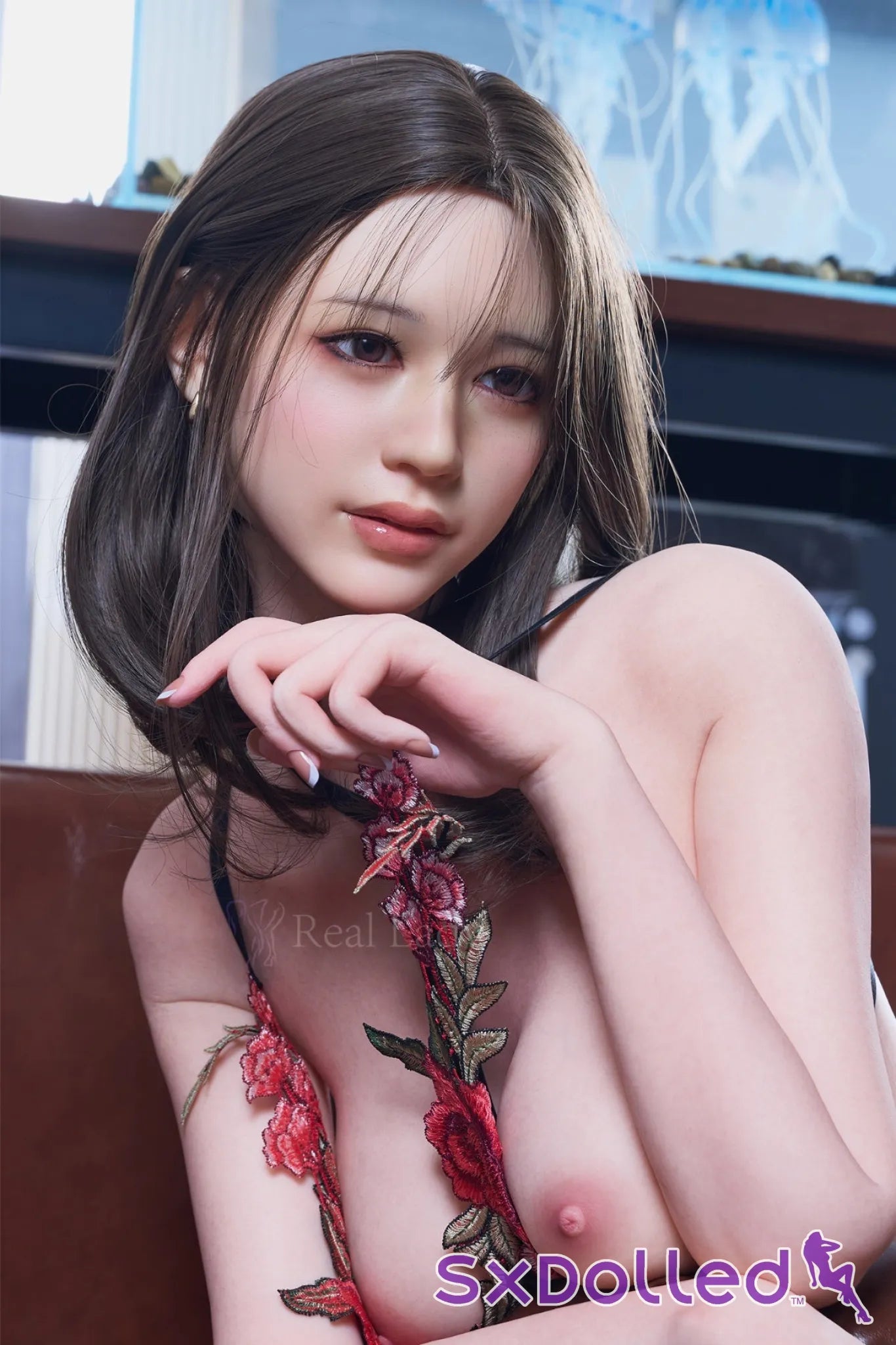 Selina E (J-Cup) (159cm) | After Hours Office Sex Doll | Real Lady - J-Cup / 159cm / Brunette - Sex Doll