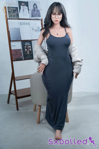 Sena.A A (C-Cup) (160cm) | Asian Receptionist Sex Doll | SE Doll - C-Cup / 160cm / Black - Sex Doll