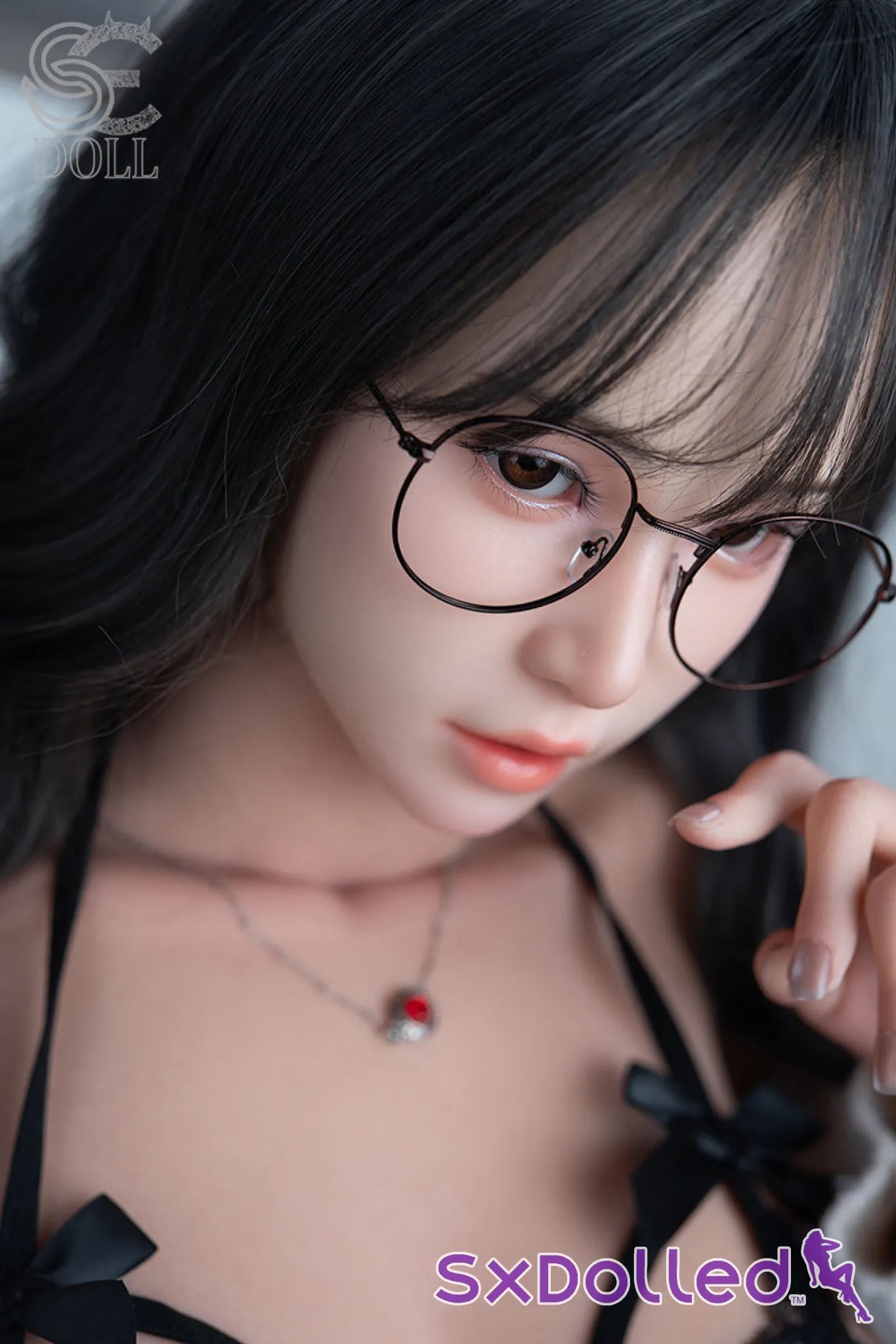 Sena.A A (C-Cup) (160cm) | Asian Receptionist Sex Doll | SE Doll - C-Cup / 160cm / Black - Sex Doll