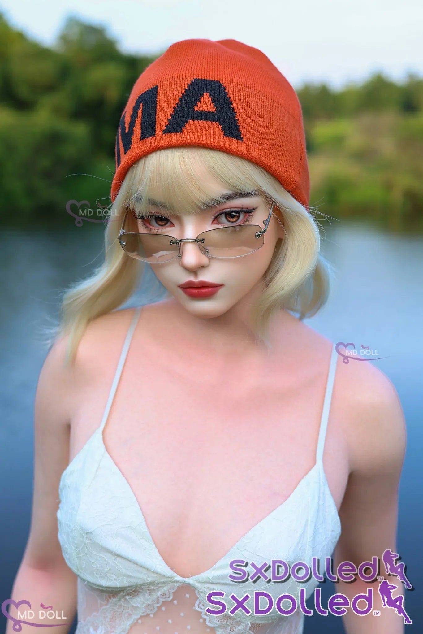 Seren A (D-Cup) (166cm) | Blonde Asian Sex Doll | MD Doll - D-Cup / 166cm / Blonde - Sex Doll