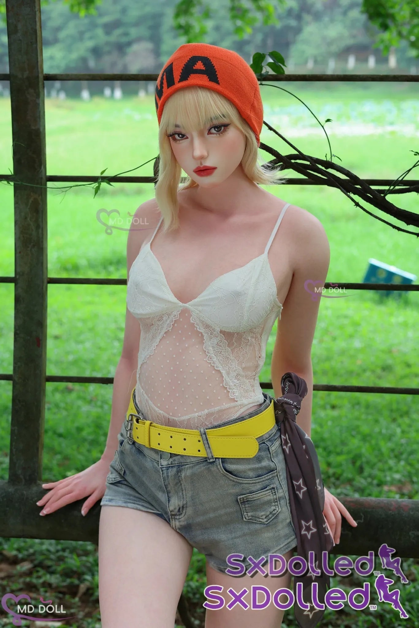 Seren A (D-Cup) (166cm) | Blonde Asian Sex Doll | MD Doll - D-Cup / 166cm / Blonde - Sex Doll