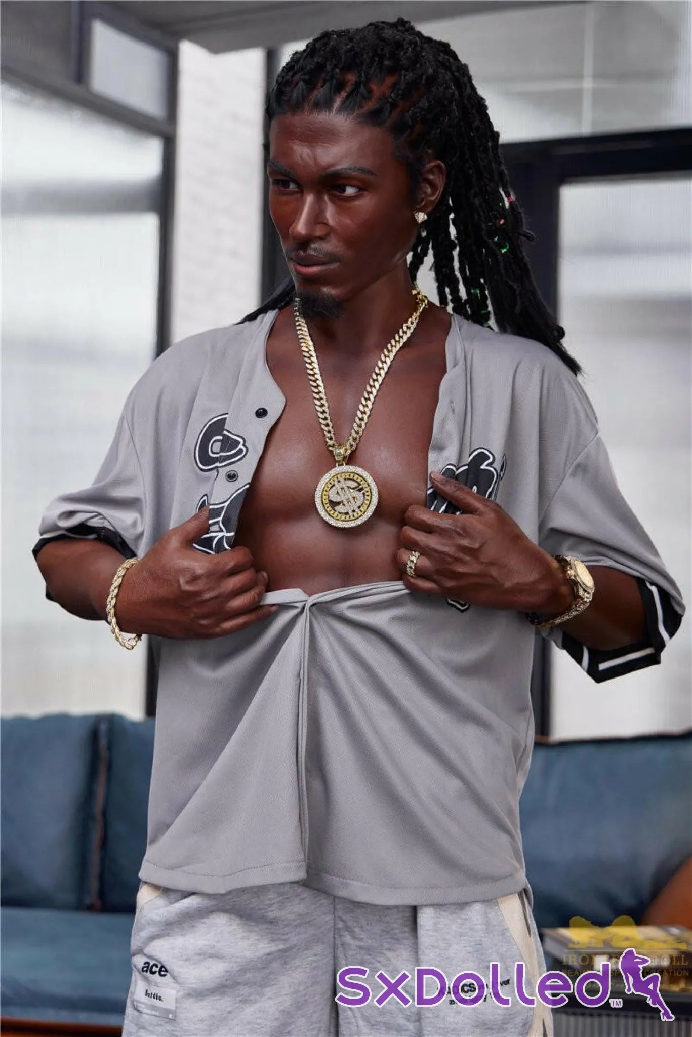 Shane (6-Inch) (170cm) | Black Male Sex Doll