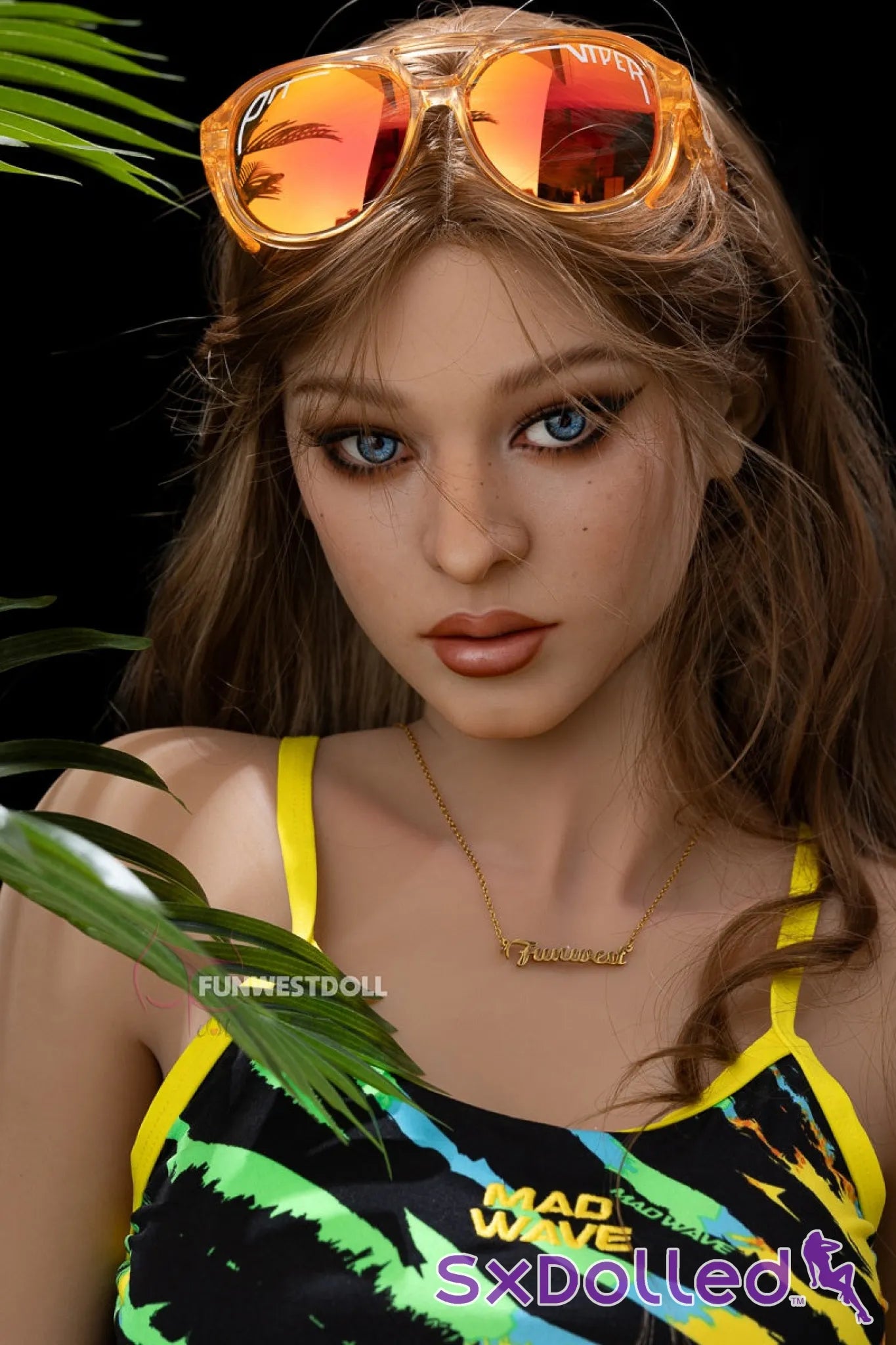 Sheila B (F-Cup) (159cm) | Freckled Brunette Sex Doll | Funwest Doll - F-Cup / 159cm / Brunette - Sex Doll