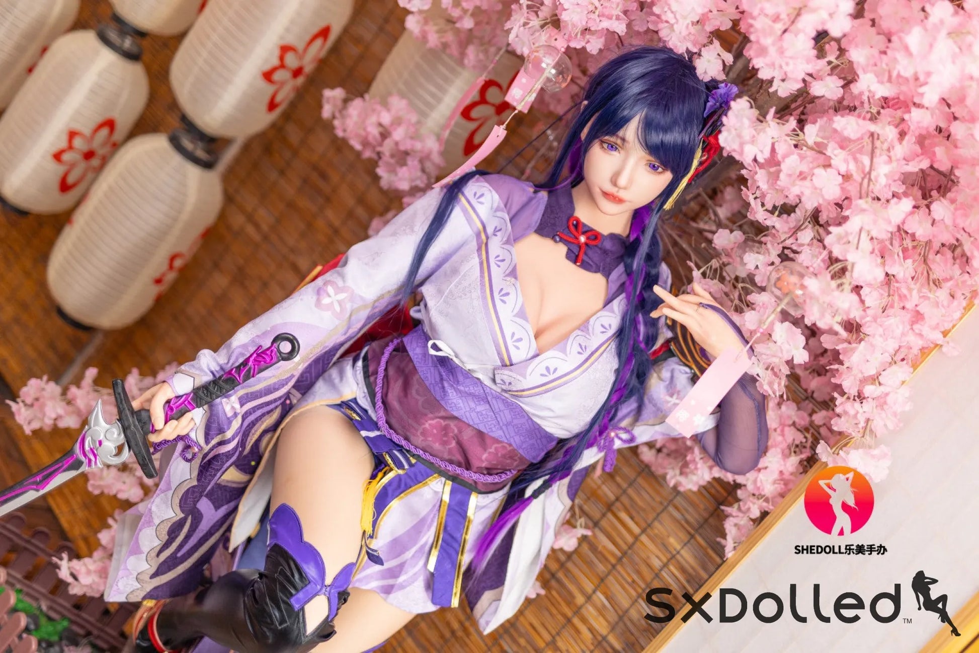 Sorelia (E-Cup) (165cm) | Sex Doll E-Cup / 165cm / Purple Sex Doll