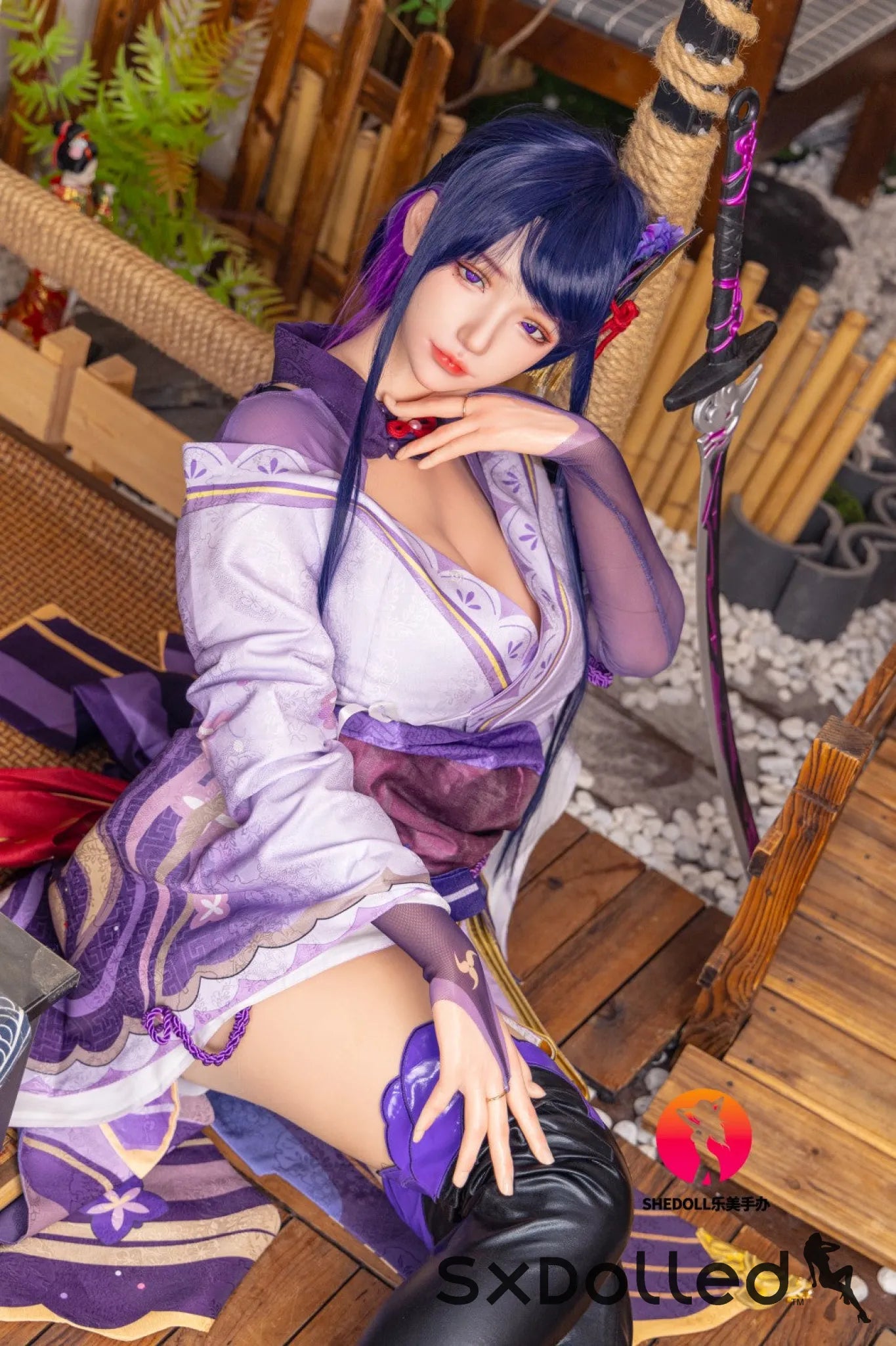 Sorelia (E-Cup) (165cm) | Sex Doll E-Cup / 165cm / Purple Sex Doll