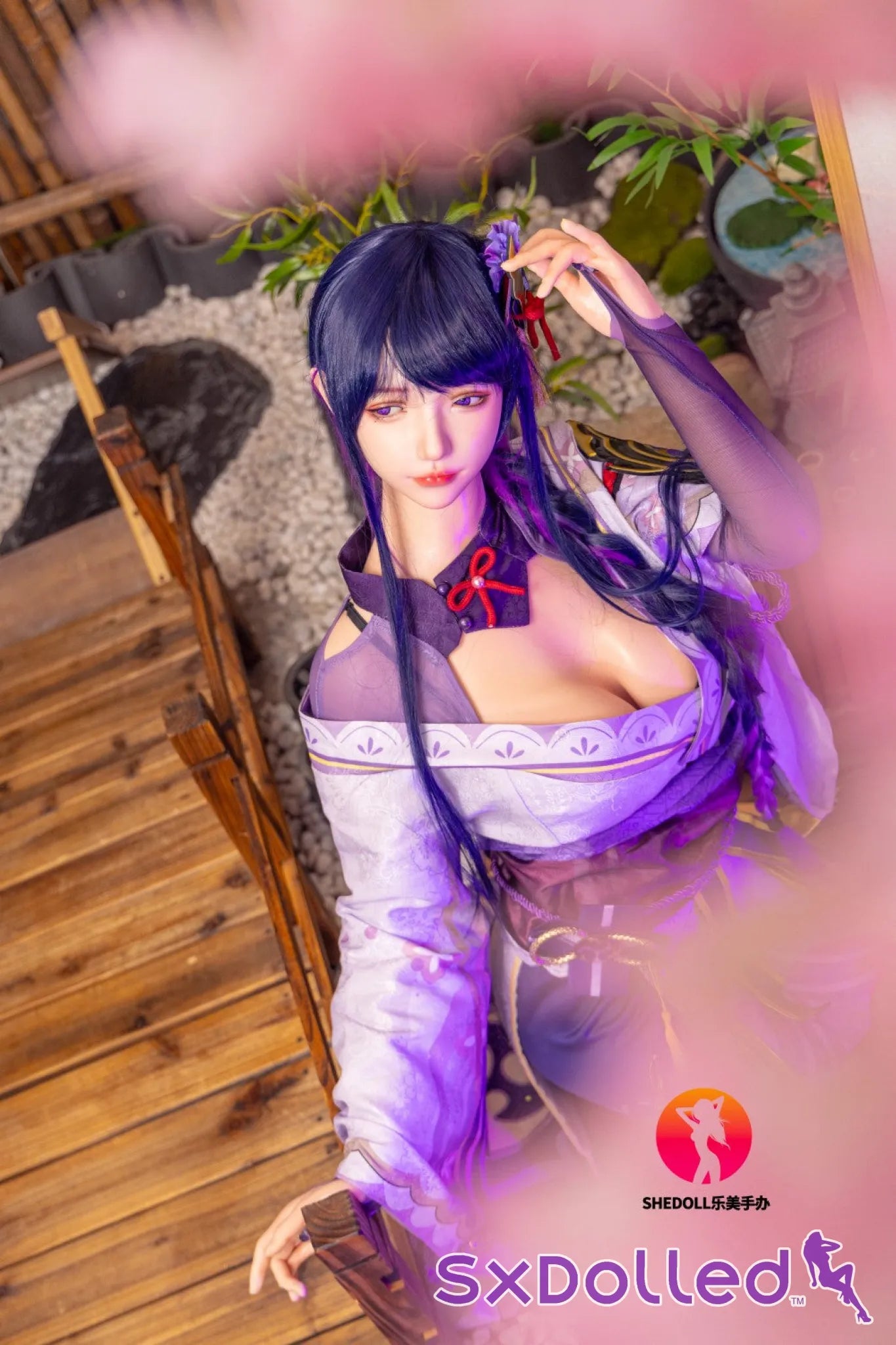 Sorelia (E-Cup) (165cm) | Sex Doll E-Cup / 165cm / Purple Sex Doll