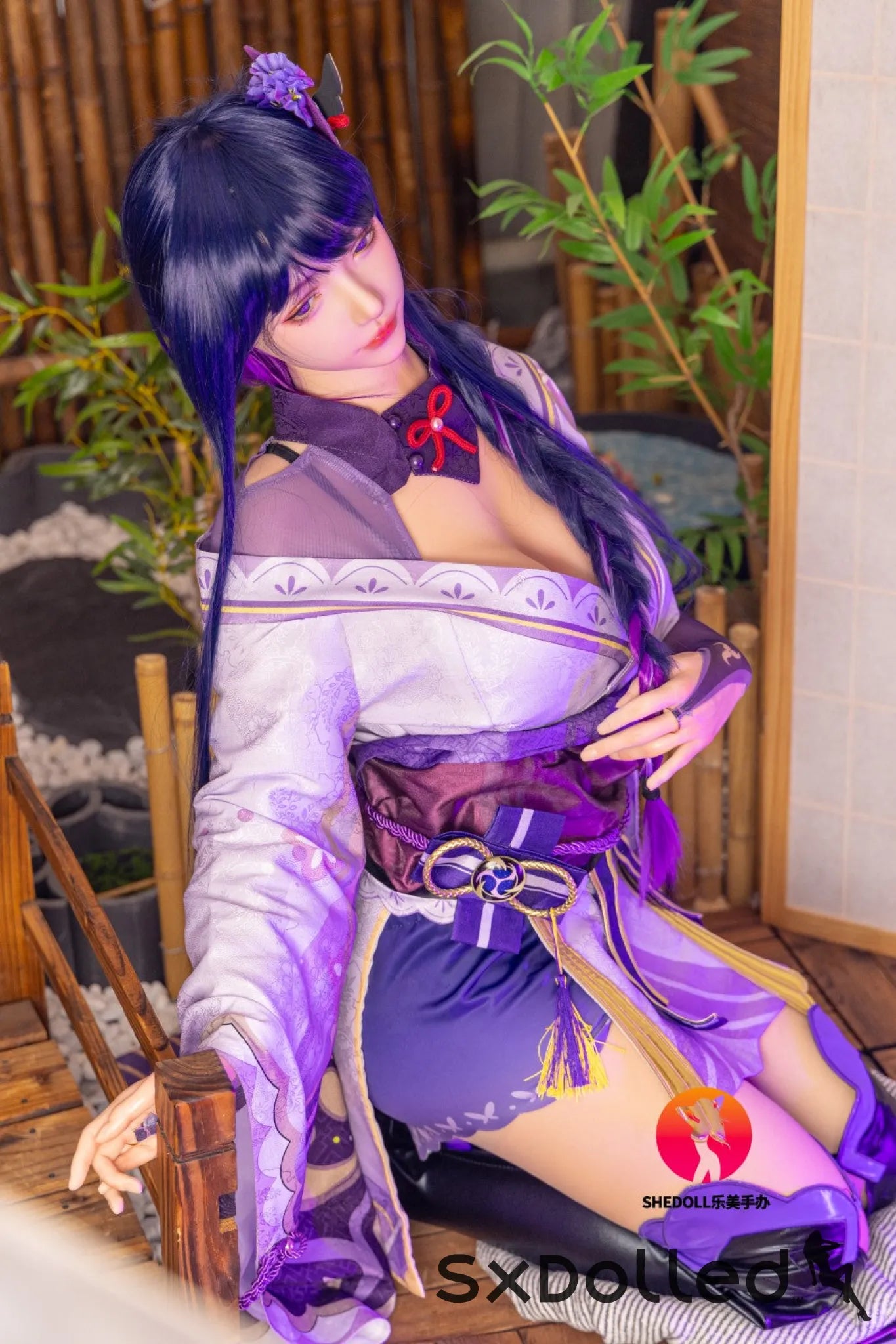 Sorelia (E-Cup) (165cm) | Sex Doll E-Cup / 165cm / Purple Sex Doll