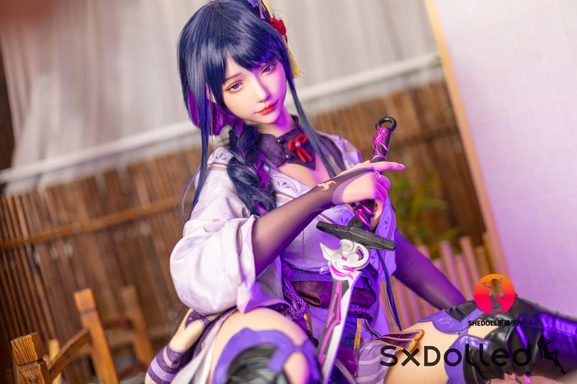 Sorelia (E-Cup) (165cm) | Sex Doll E-Cup / 165cm / Purple Sex Doll