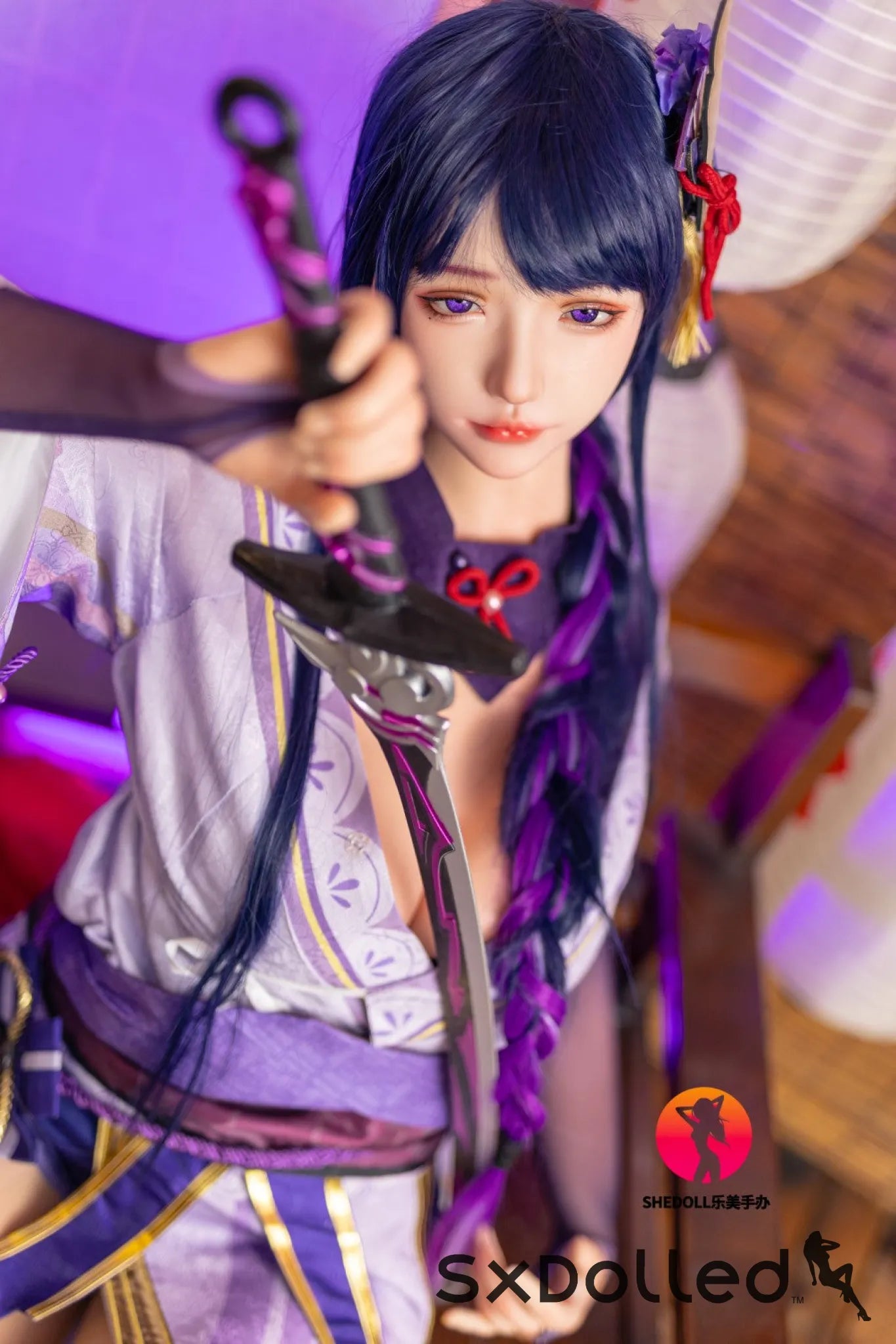 Sorelia (E-Cup) (165cm) | Sex Doll E-Cup / 165cm / Purple Sex Doll