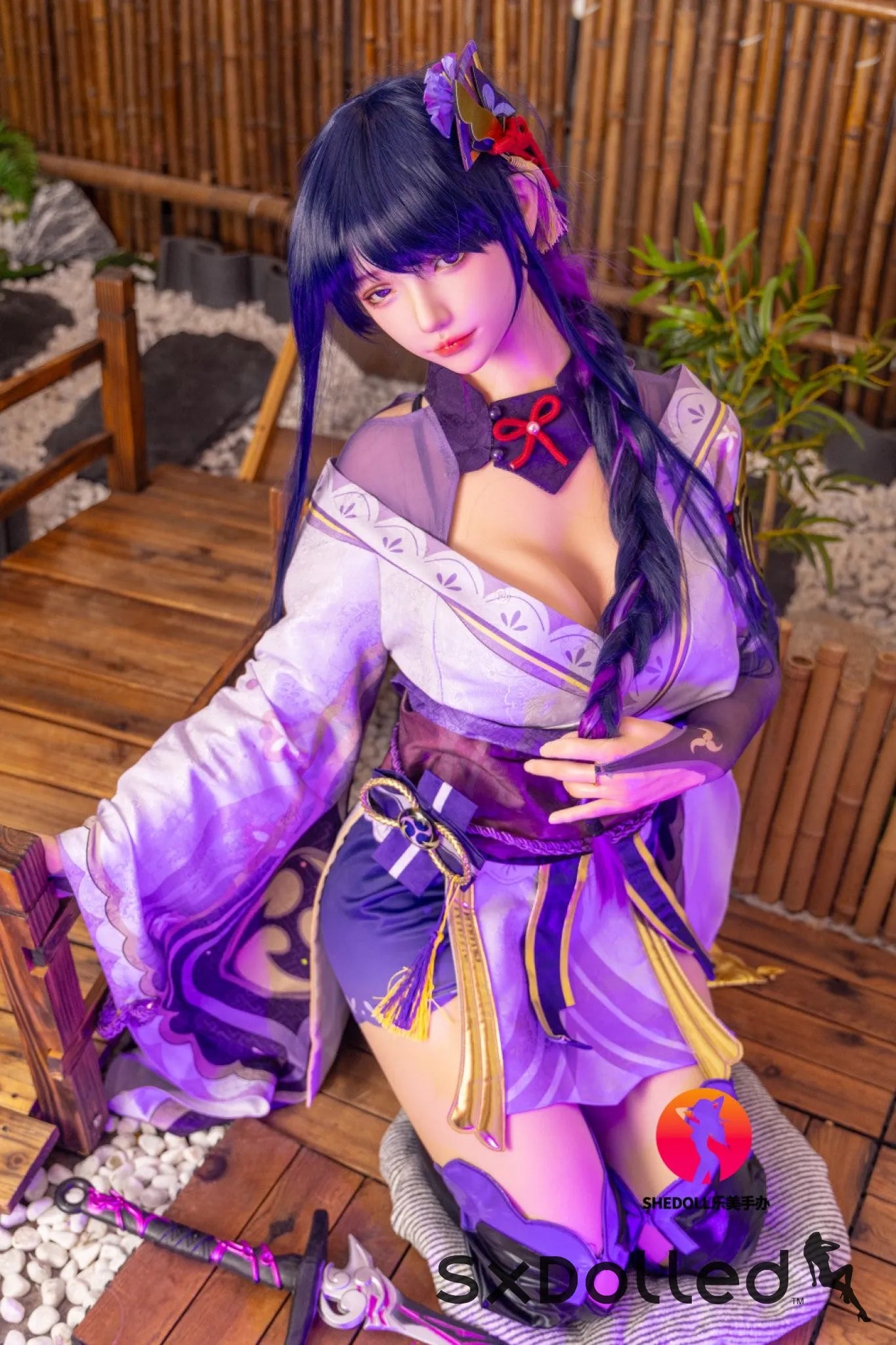 Sorelia (E-Cup) (165cm) | Sex Doll E-Cup / 165cm / Purple Sex Doll