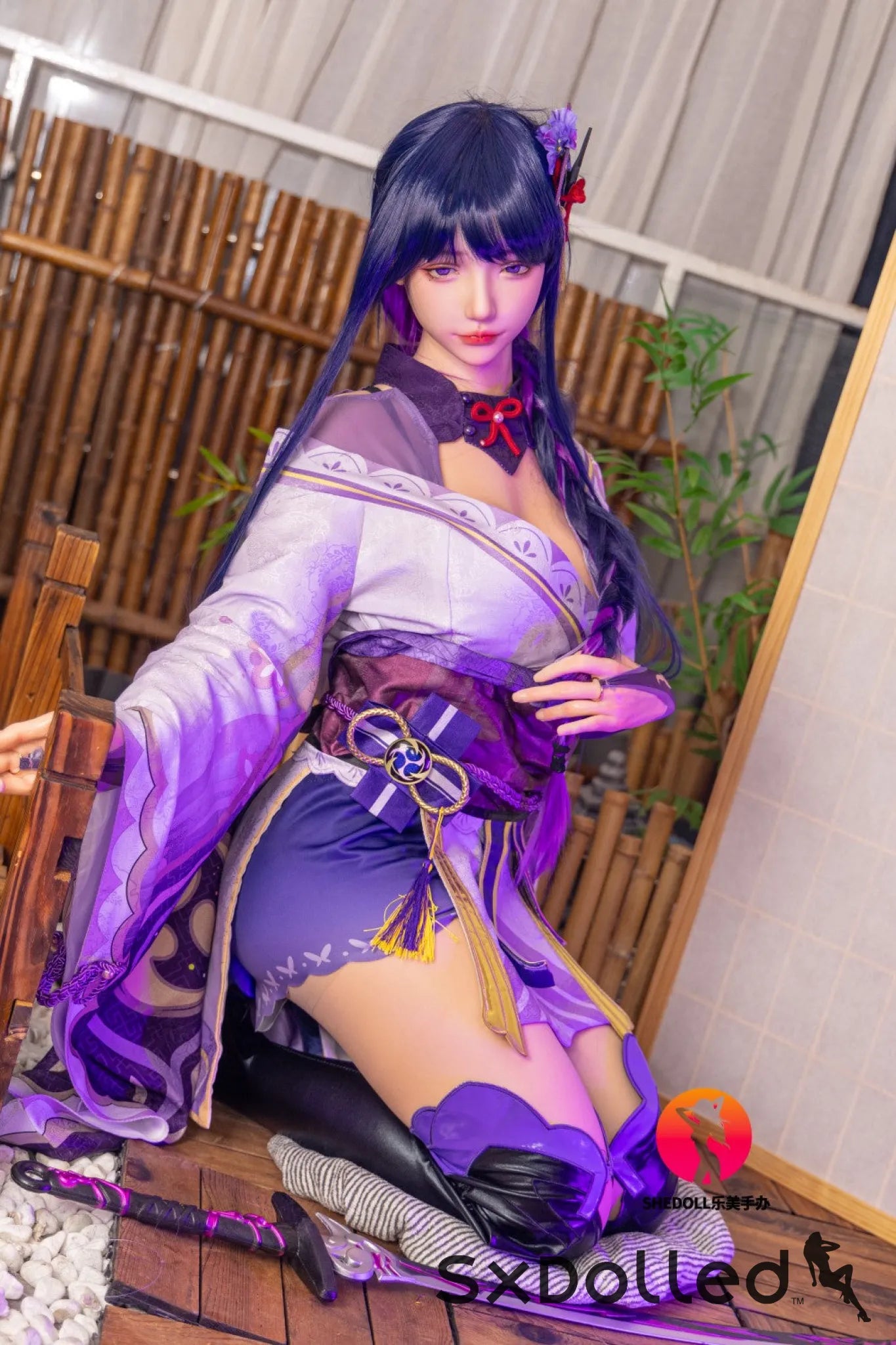 Sorelia (E-Cup) (165cm) | Sex Doll E-Cup / 165cm / Purple Sex Doll