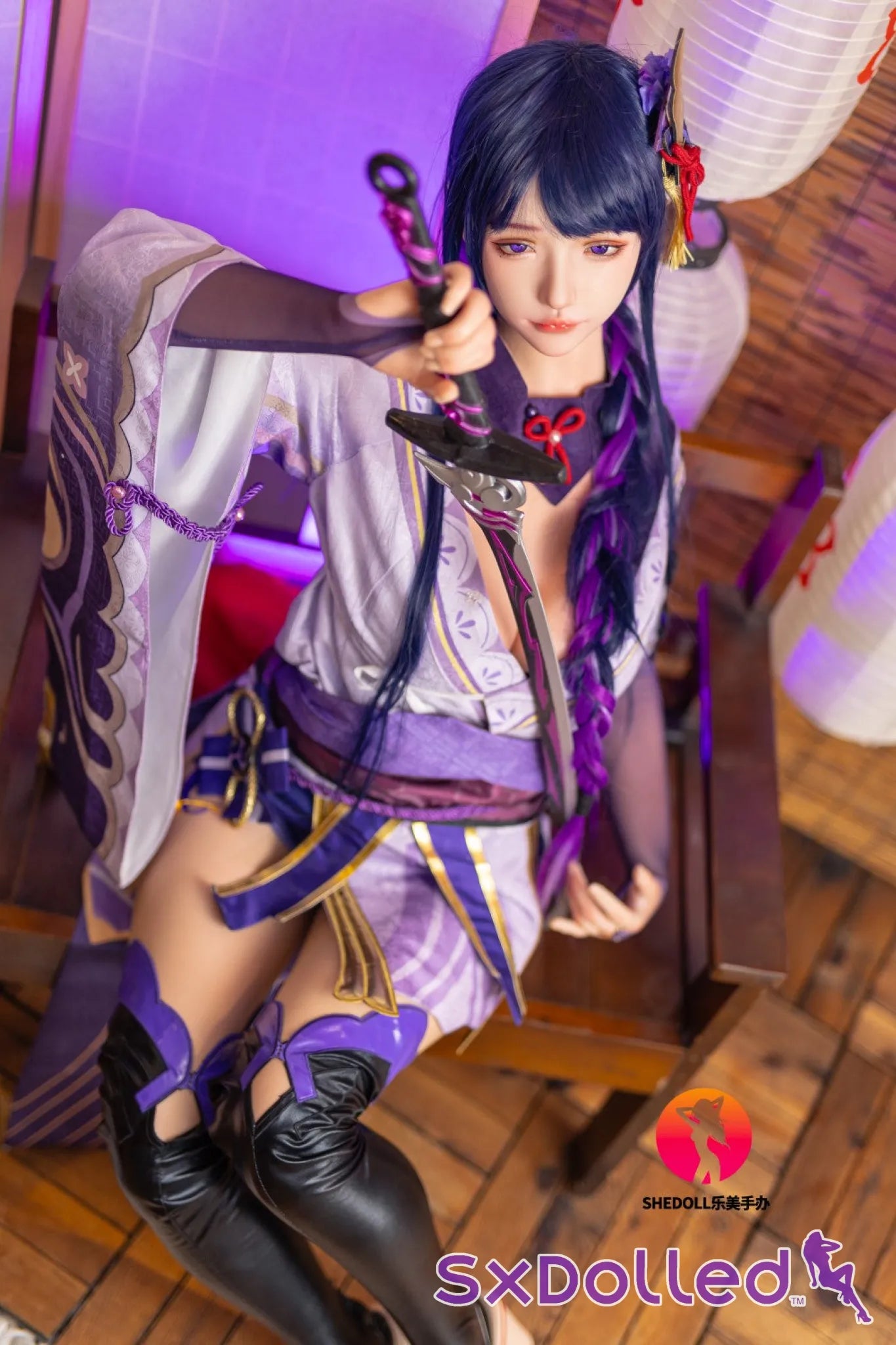 Sorelia (E-Cup) (165cm) | Sex Doll E-Cup / 165cm / Purple Sex Doll
