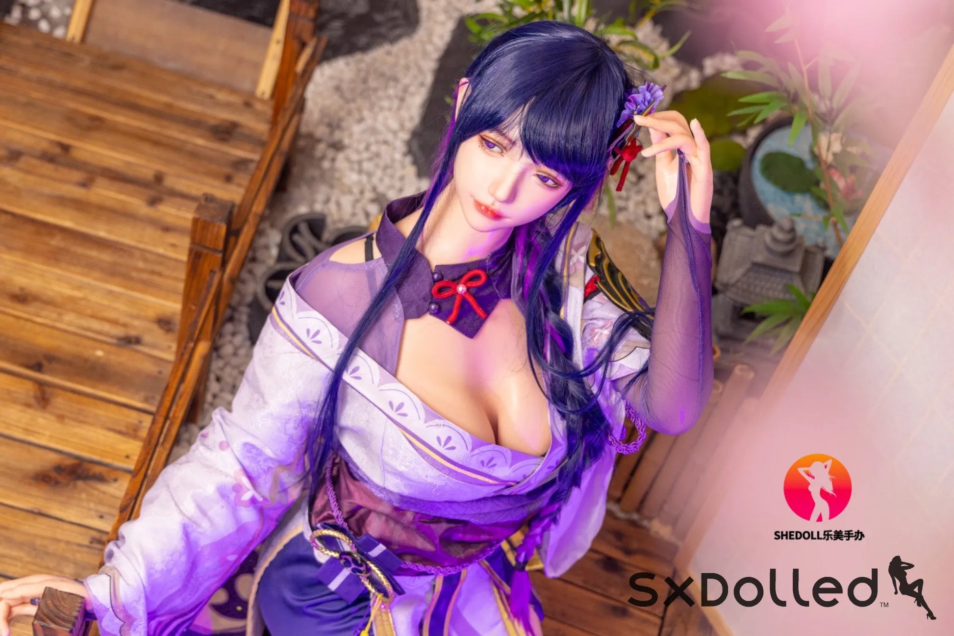 Sorelia (E-Cup) (165cm) | Sex Doll E-Cup / 165cm / Purple Sex Doll