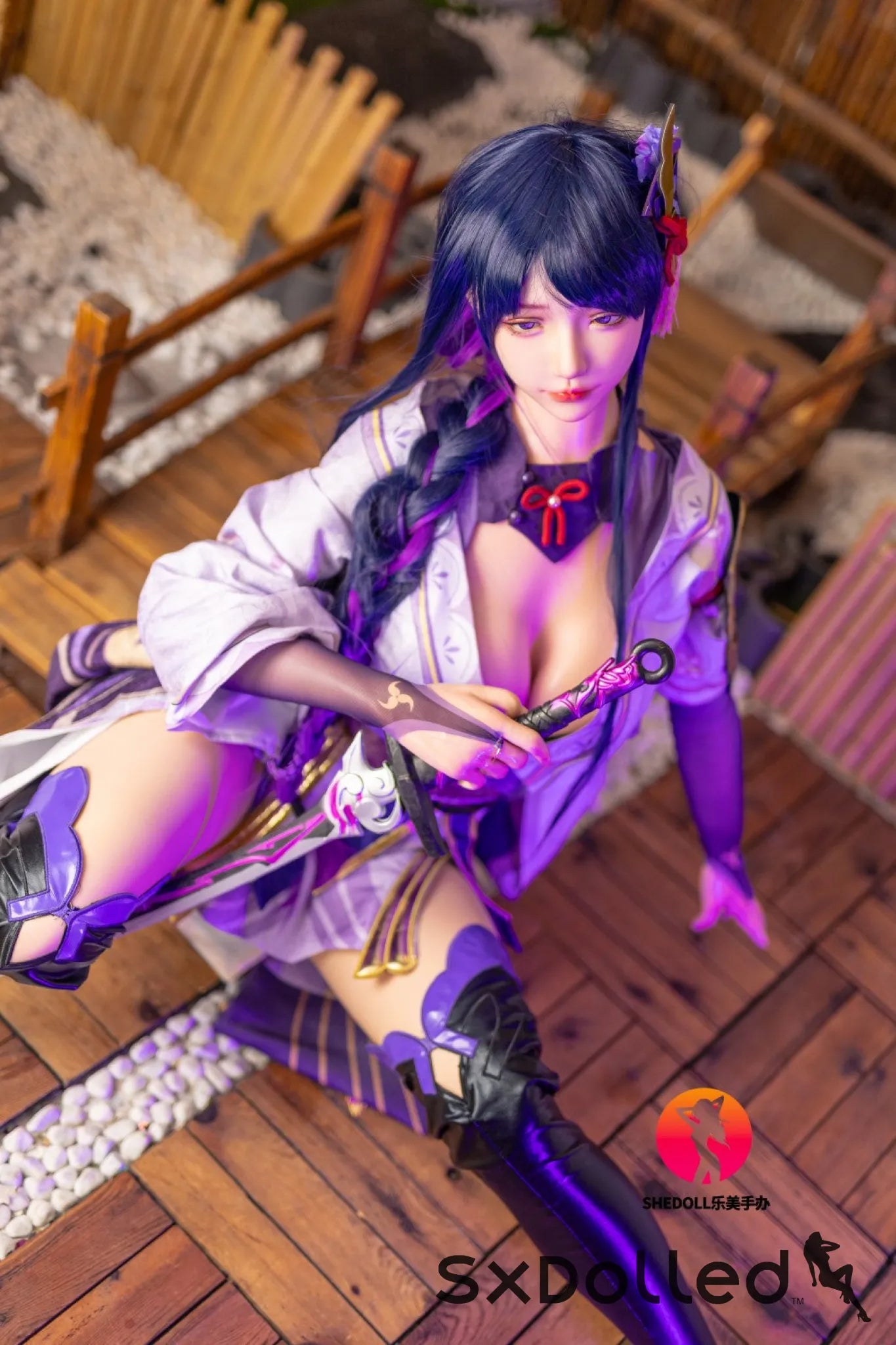 Sorelia (E-Cup) (165cm) | Sex Doll E-Cup / 165cm / Purple Sex Doll