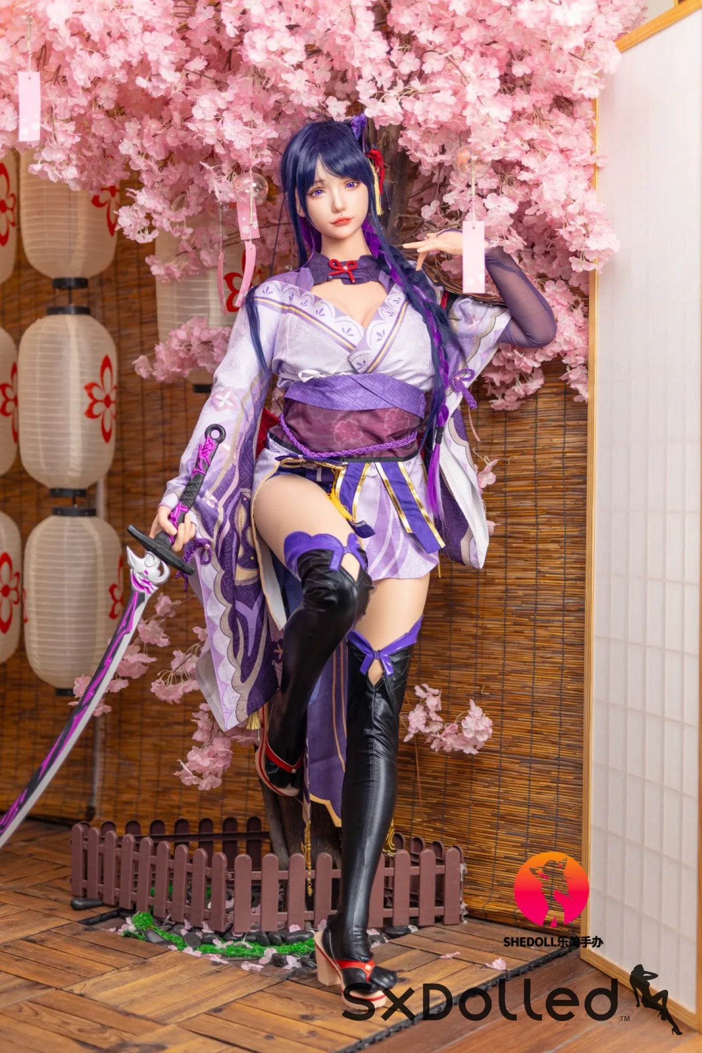 Sorelia (E-Cup) (165cm) | Sex Doll E-Cup / 165cm / Purple Sex Doll