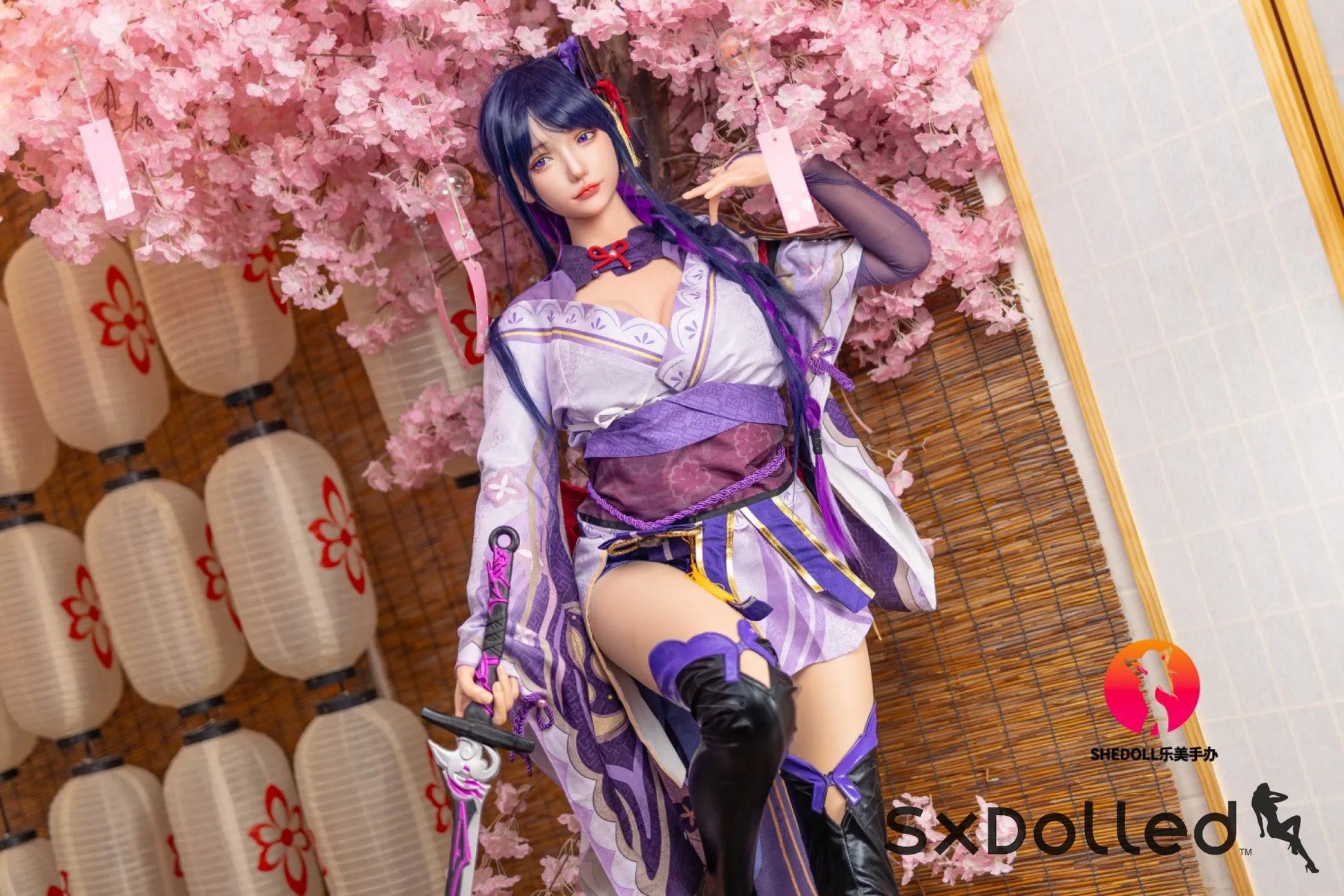Sorelia (E-Cup) (165cm) | Sex Doll E-Cup / 165cm / Purple Sex Doll