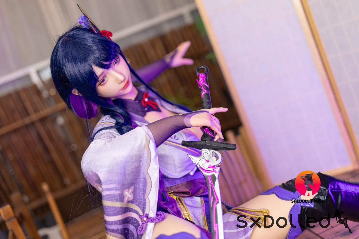 Sorelia (E-Cup) (165cm) | Sex Doll E-Cup / 165cm / Purple Sex Doll