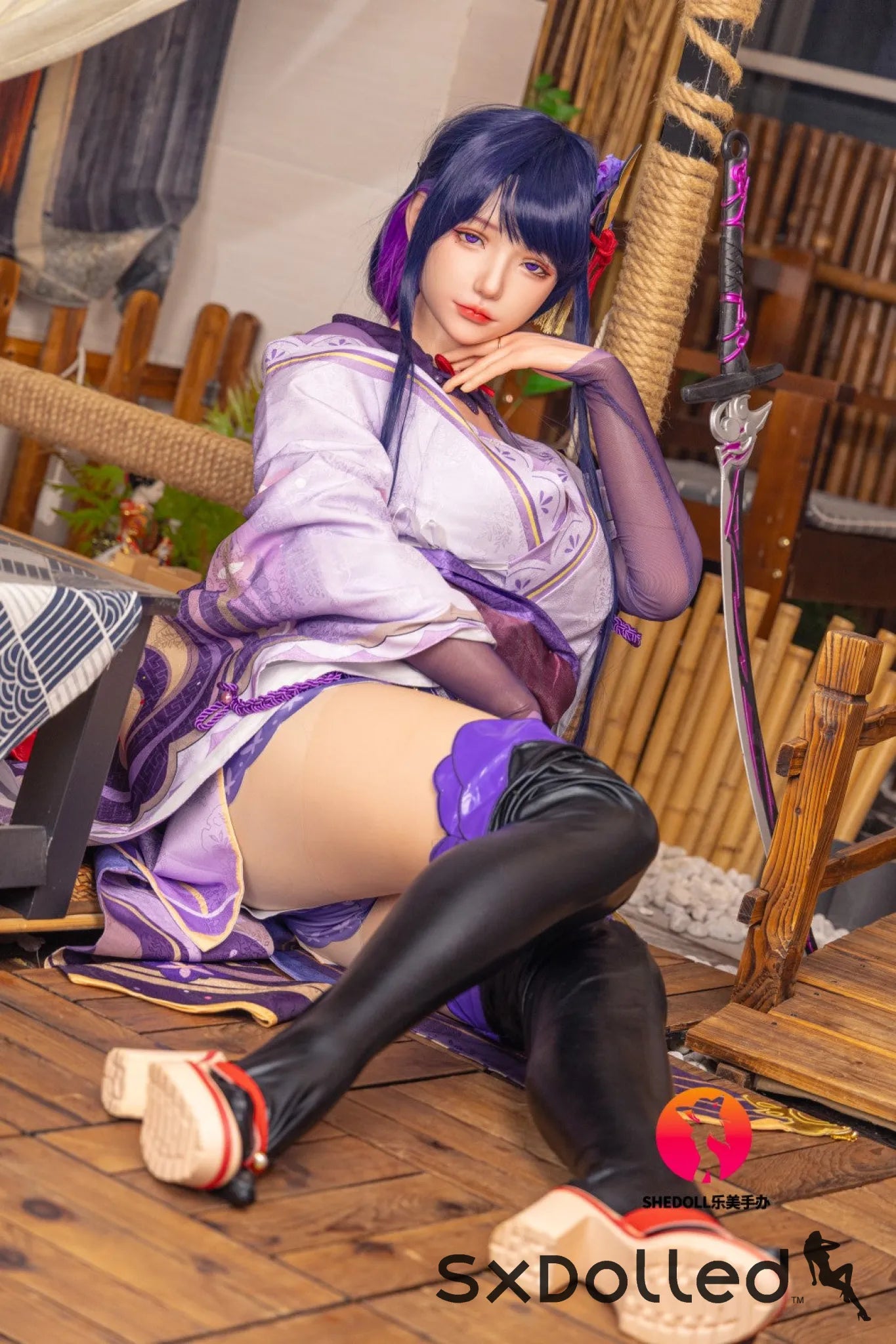 Sorelia (E-Cup) (165cm) | Sex Doll E-Cup / 165cm / Purple Sex Doll