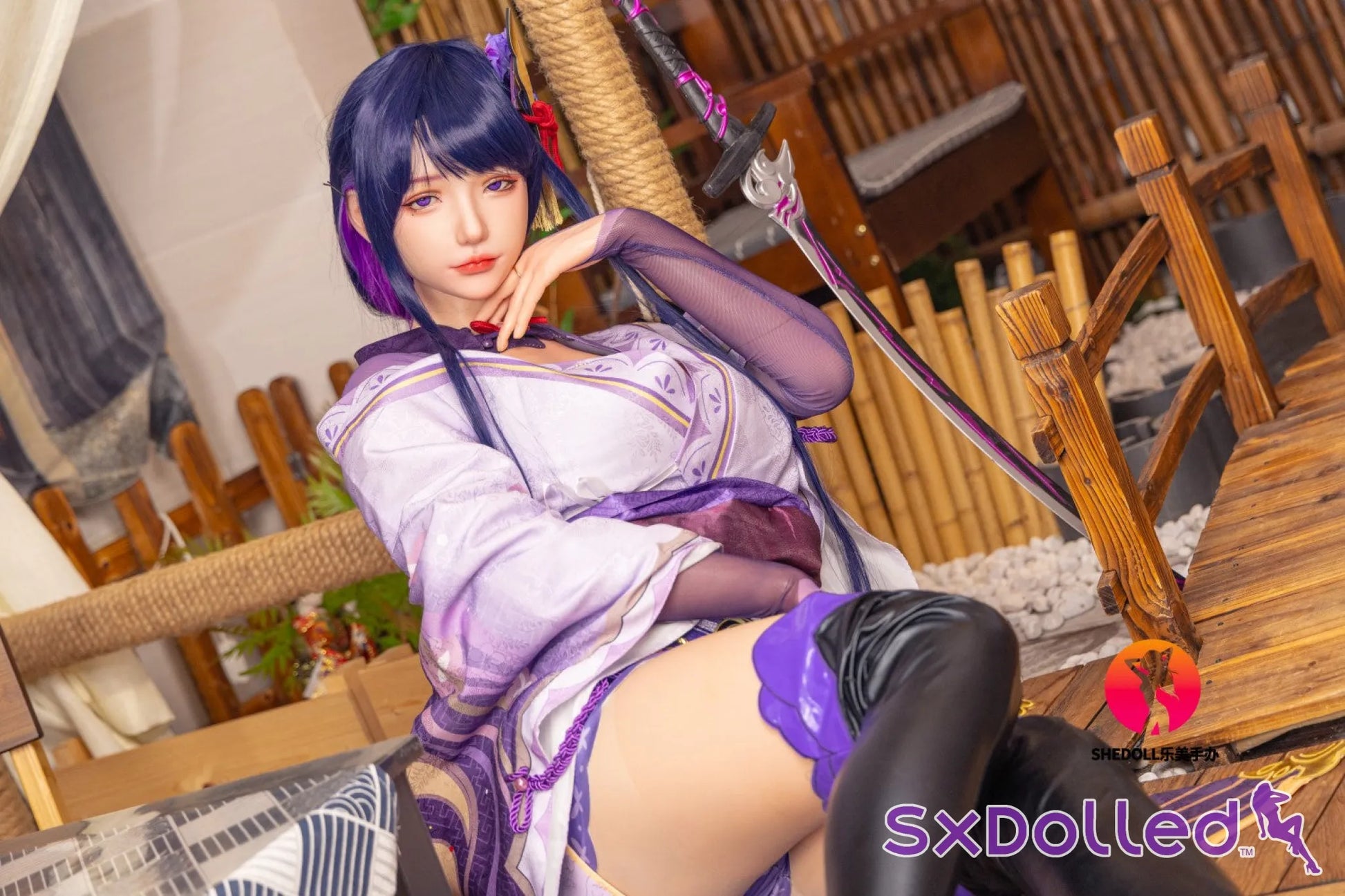 Sorelia (E-Cup) (165cm) | Sex Doll E-Cup / 165cm / Purple Sex Doll