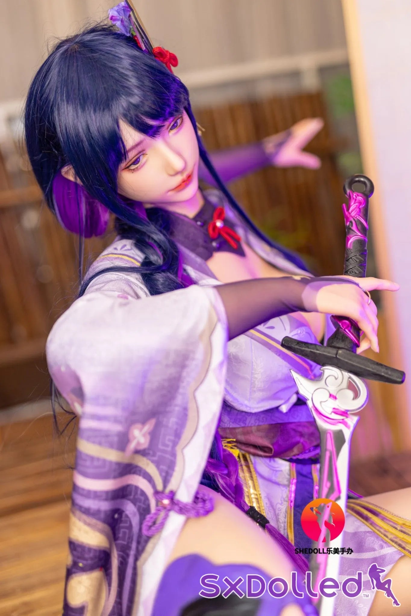 Shinobu (E-Cup) (165cm) | Purple Hair Cosplay Sex Doll