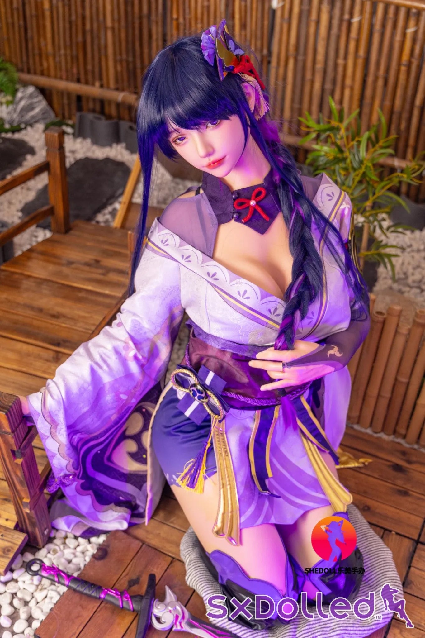 Sorelia (E-Cup) (165cm) | Sex Doll E-Cup / 165cm / Purple Sex Doll