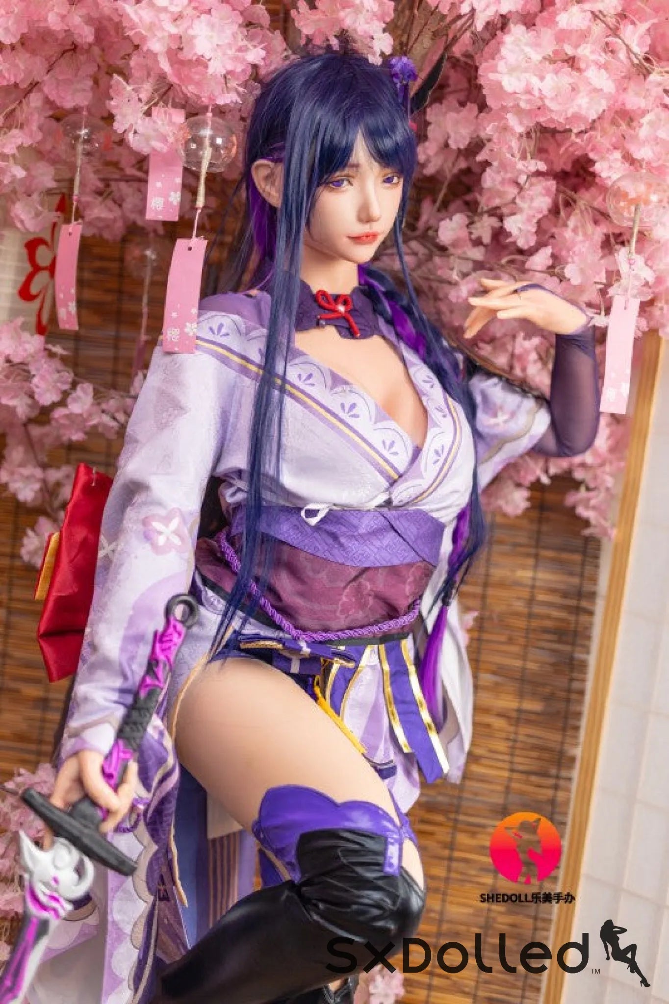 Sorelia (E-Cup) (165cm) | Sex Doll E-Cup / 165cm / Purple Sex Doll