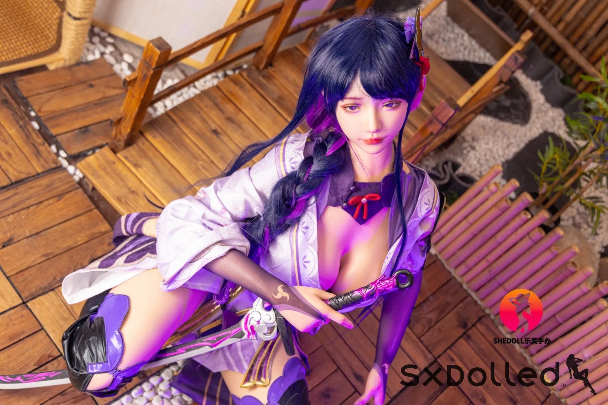 Sorelia (E-Cup) (165cm) | Sex Doll E-Cup / 165cm / Purple Sex Doll