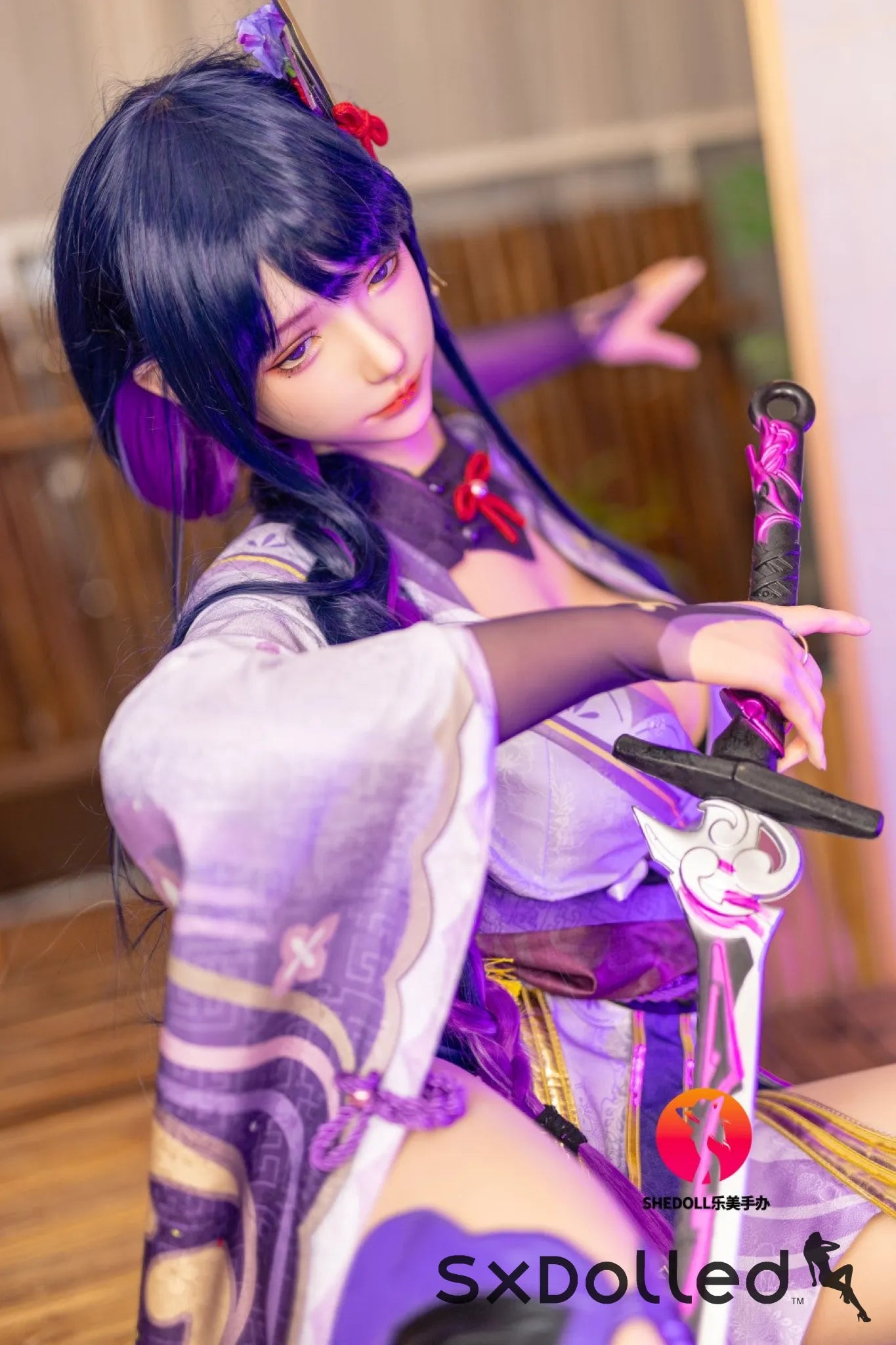 Sorelia (E-Cup) (165cm) | Sex Doll E-Cup / 165cm / Purple Sex Doll