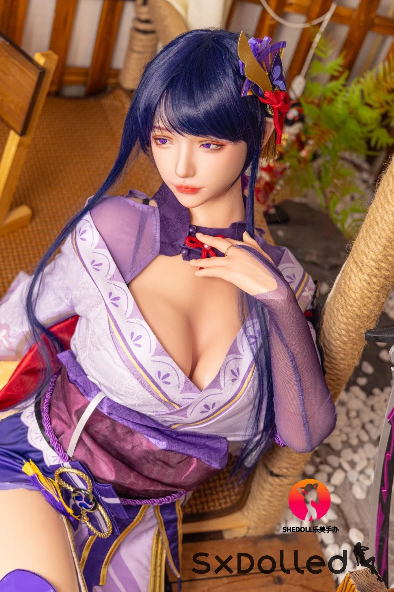Sorelia (E-Cup) (165cm) | Sex Doll E-Cup / 165cm / Purple Sex Doll