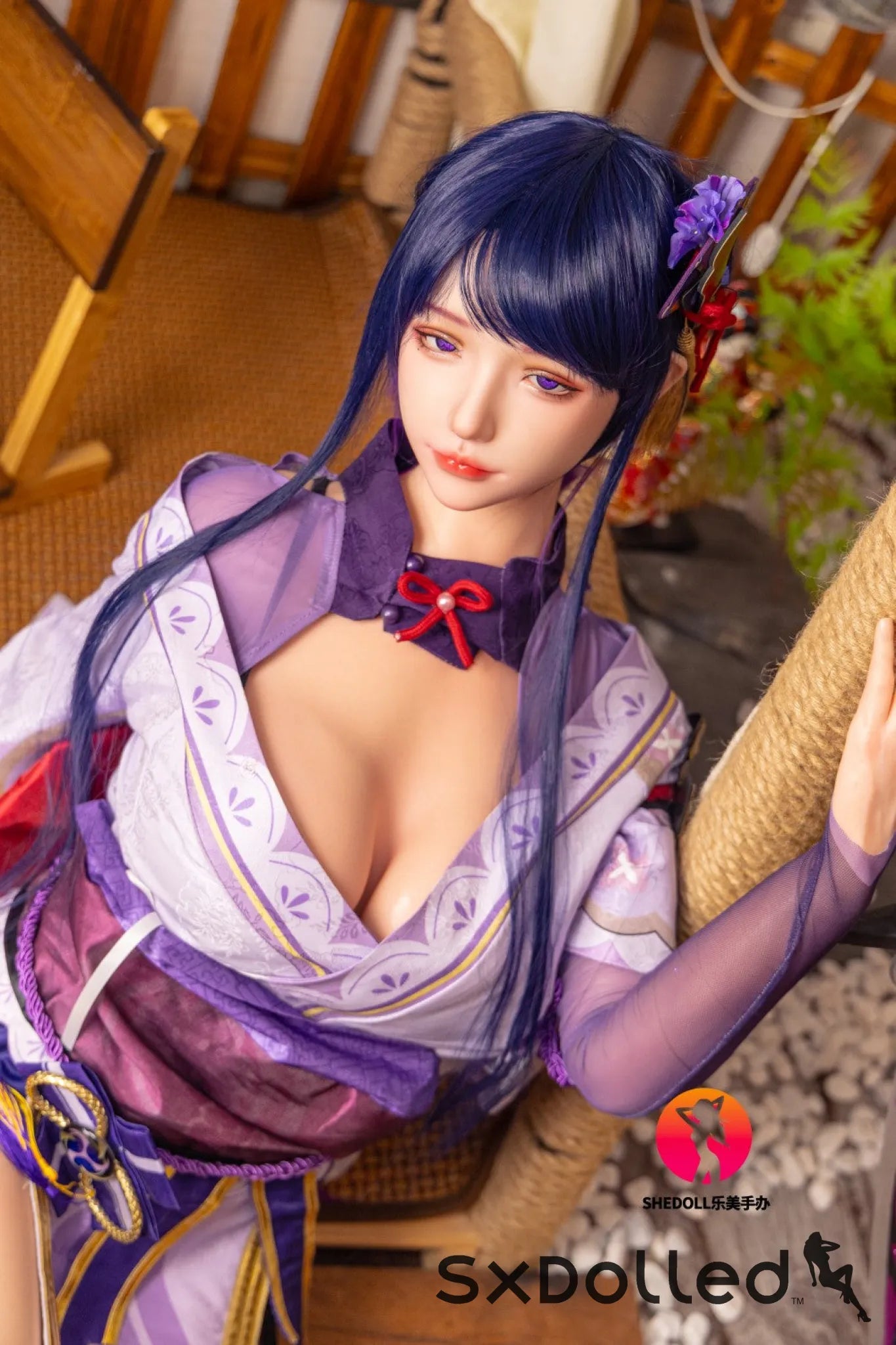 Sorelia (E-Cup) (165cm) | Sex Doll E-Cup / 165cm / Purple Sex Doll