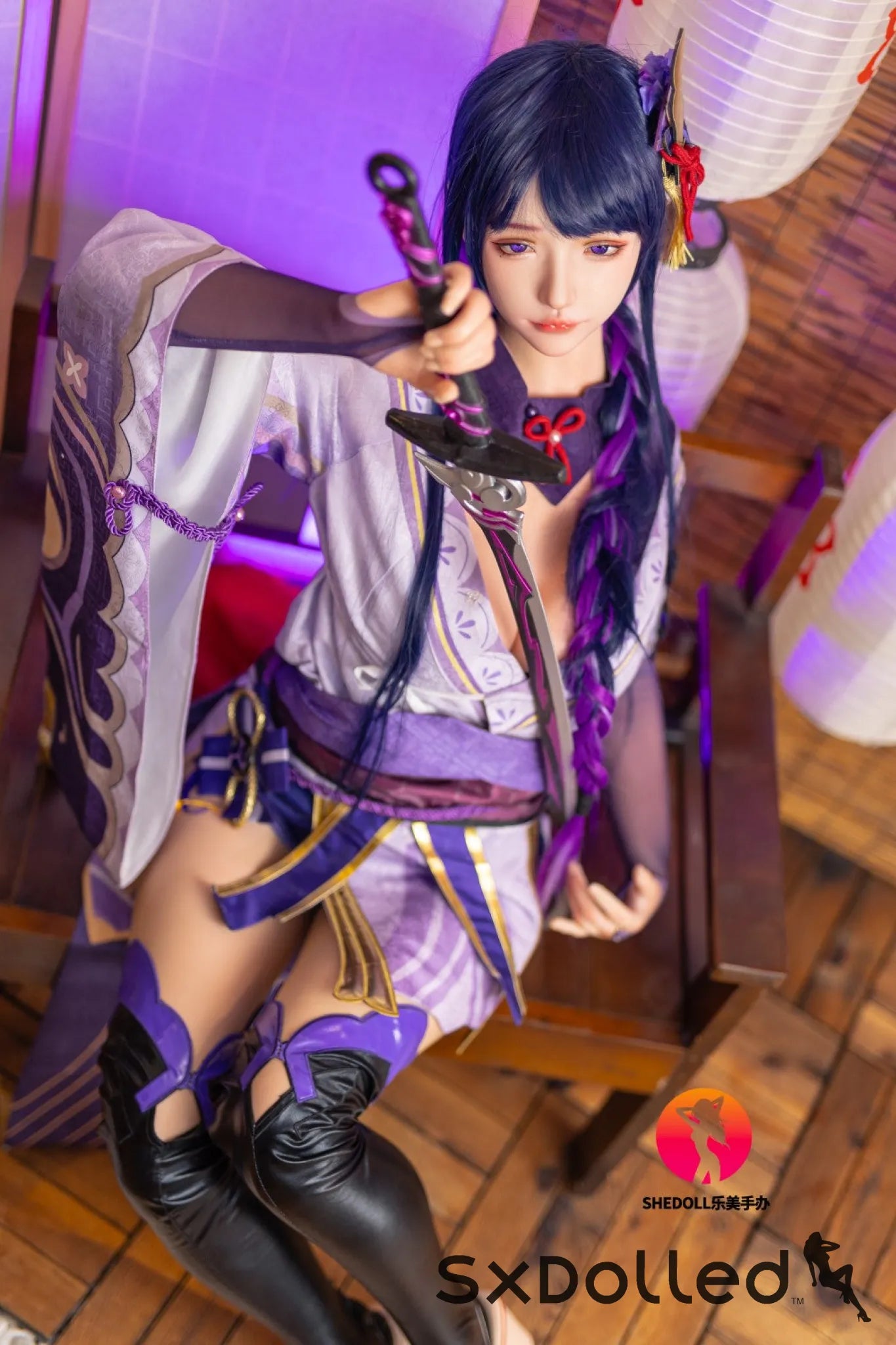 Sorelia (E-Cup) (165cm) | Sex Doll E-Cup / 165cm / Purple Sex Doll