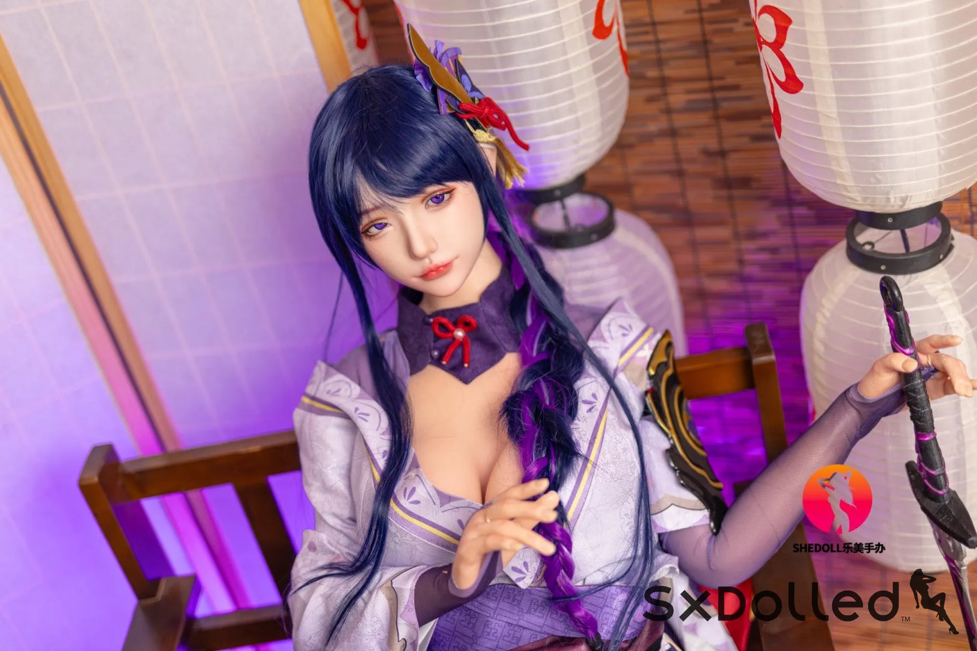 Sorelia (E-Cup) (165cm) | Sex Doll E-Cup / 165cm / Purple Sex Doll