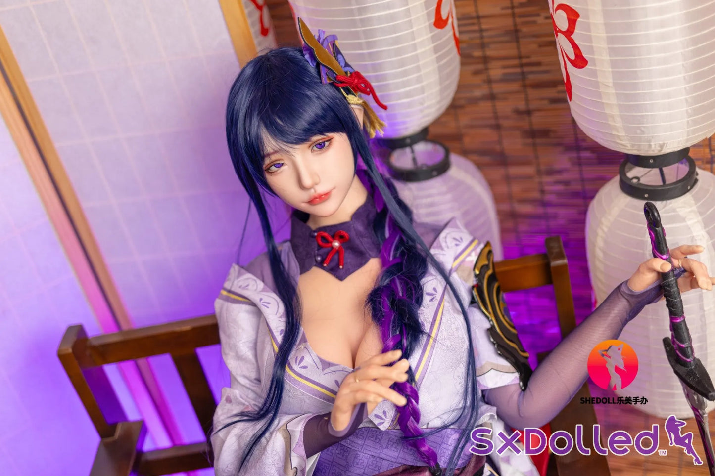 Sorelia (E-Cup) (165cm) | Sex Doll E-Cup / 165cm / Purple Sex Doll