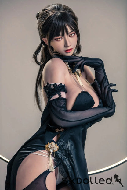 Shizuka (K-Cup) (155cm) | Sex Doll K-Cup / 155cm / Black Sex Doll