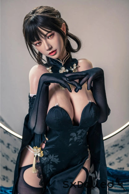 Shizuka (K-Cup) (155cm) | Sex Doll K-Cup / 155cm / Black Sex Doll