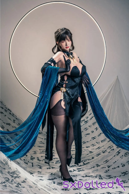 Shizuka (K-Cup) (155cm) | Sex Doll K-Cup / 155cm / Black Sex Doll
