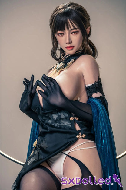 Shizuka (K-Cup) (155cm) | Sex Doll K-Cup / 155cm / Black Sex Doll