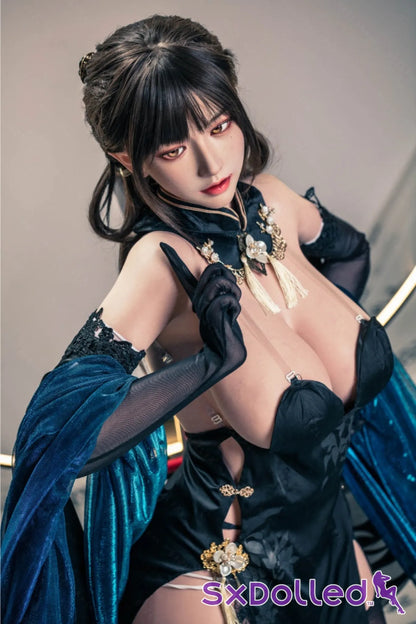 Shizuka (K-Cup) (155cm) | Sex Doll K-Cup / 155cm / Black Sex Doll