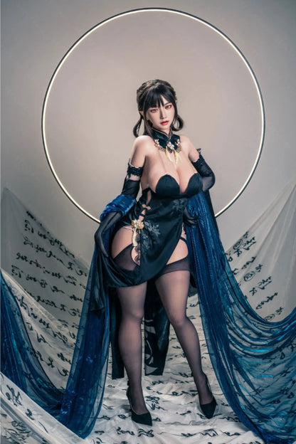 Shizuka (K-Cup) (155cm) | Sex Doll K-Cup / 155cm / Black Sex Doll