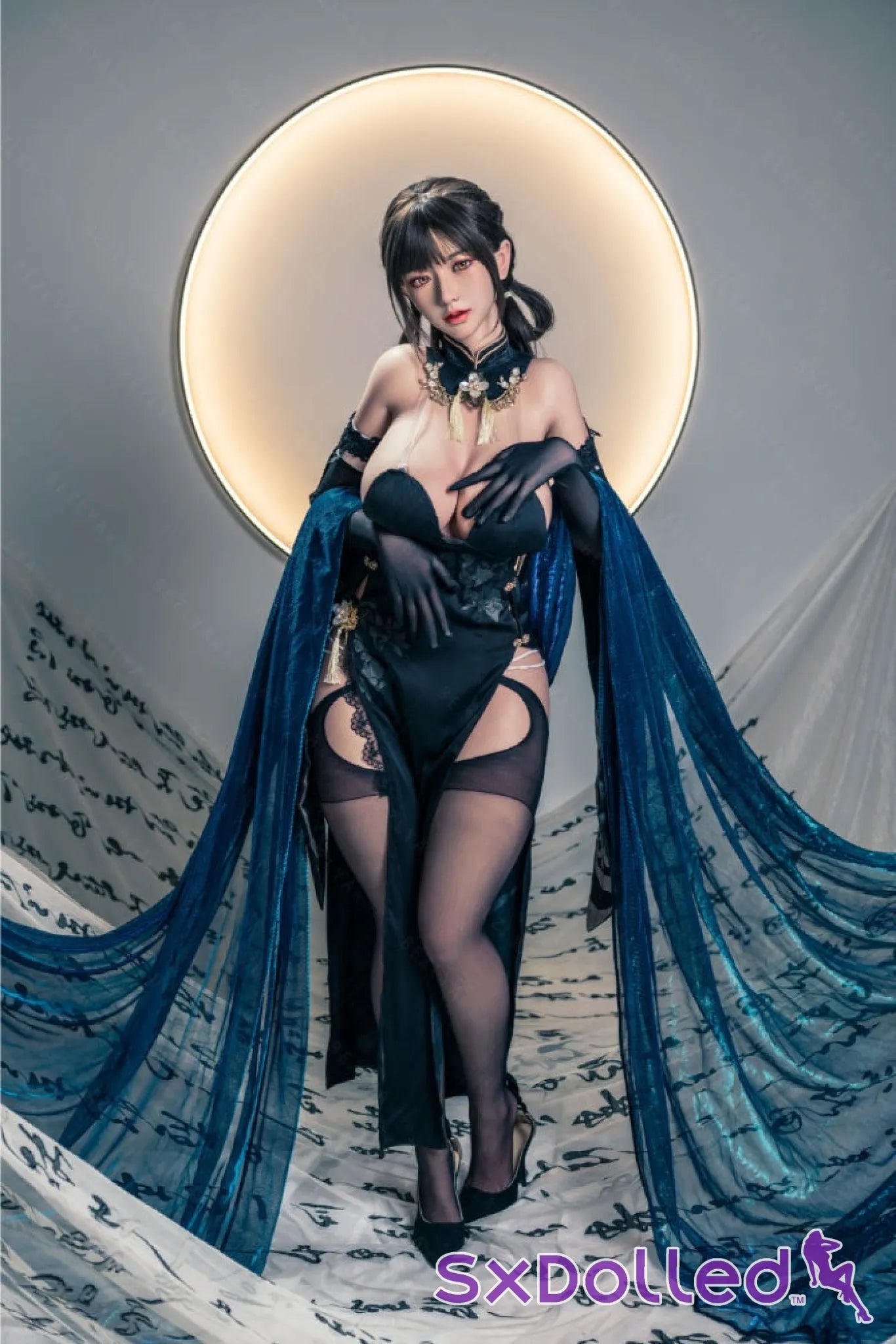 Shizuka (K-Cup) (155cm) | Sex Doll K-Cup / 155cm / Black Sex Doll