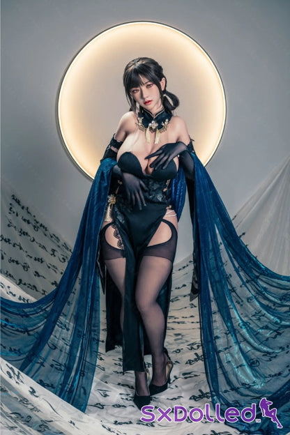 Shizuka (K-Cup) (155cm) | Sex Doll K-Cup / 155cm / Black Sex Doll